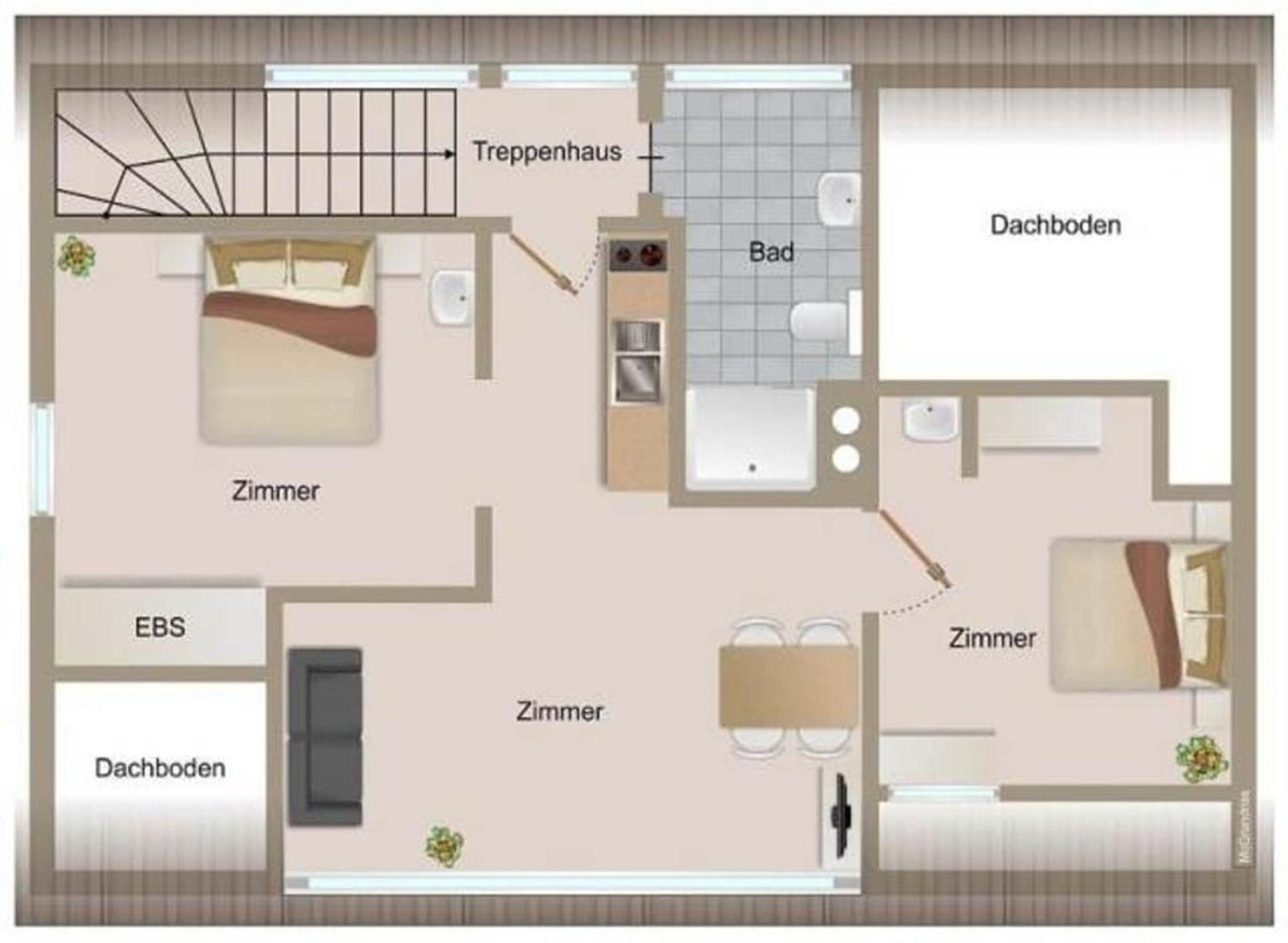 Haus Dora Apartment 4 Panoramablick 迈尔霍芬 外观 照片